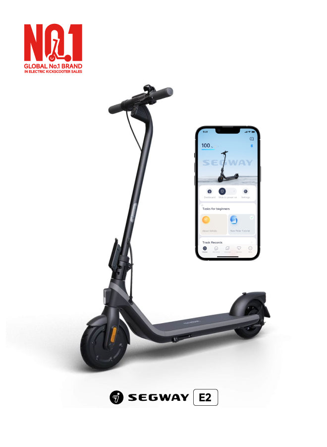 Segway E2 Electric Scooter| Modern Design w/ App, 2.8