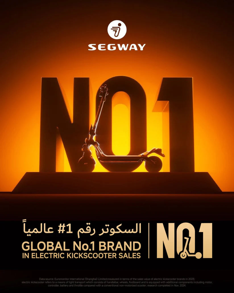 Segway, the number one brand in the region